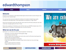 Tablet Screenshot of edwardthompson.com